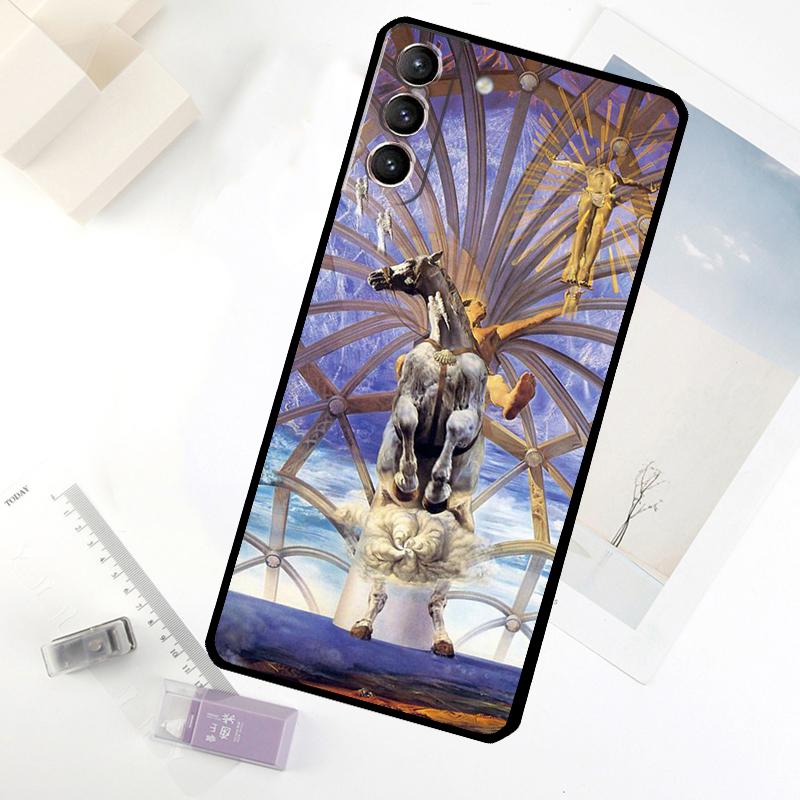 Salvador Dali Art Phone Case For Samsung Galaxy S25 S26 Ultra S20 S21 S22 S23 S24 Ultra S10 Plus S25 FE Cover