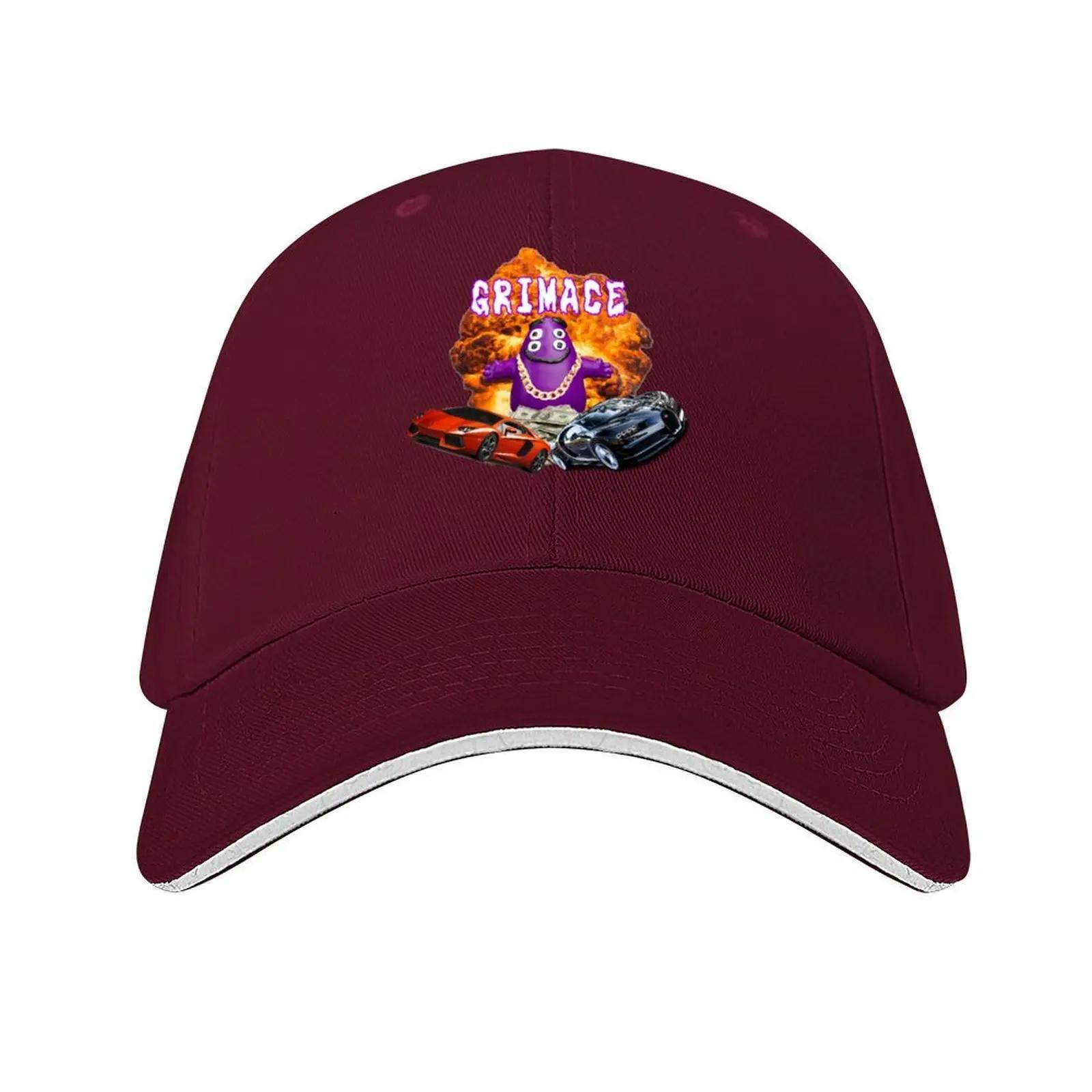 Here comes Grimace Baseball Cap Golf Hat Unisex hats on offer Sports Cap Hat Unisex Luxury For Unisex Women s