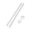 15x500mm Pipe Covers with Collars for Stylish Pipe Protection Solutions
