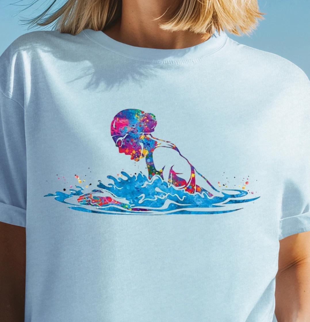Artistic Swimmer T-shirt, Gift for Swimmer, Breaststroke Shirt, Swim Team Tee 2XL