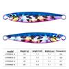 Luminous Long Cast Sinking Iron Plate Pencil Fish Metal Lure - New Bionic Artificial Bait Model