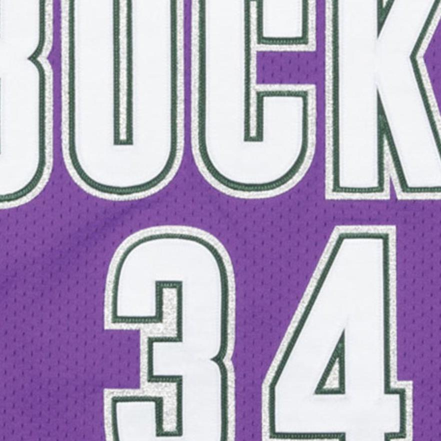 Mitchell & Ness NBA Authentic Jersey 'Milwaukee Bucks - Ray Allen 2000-01' Men's AJY4LG19026-MBUPURP00RAL