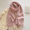 Autumn and Winter New Fashion Plaid Scarf Men and Women Versatile Warm Shawl Versatile Thickened Couple Scarf
