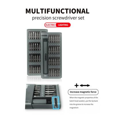 Electric Screwdriver, 49-In-1 Cordless Precision Screwdriver Set with 48 Magnetic Bits Rechargeable
