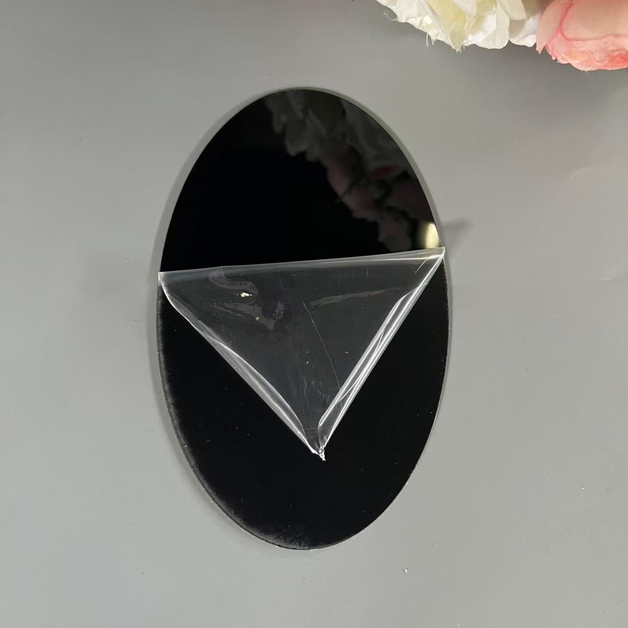 

10 шт. Овальное акриловое зеркало Наклейка на стену Самоклеящиеся наклейки Для ванной комнаты Домашний декор Зеркальные наклейки на стену DIY Искусство Домашние наклейки S 13.5cmX8.3cm