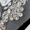 Rhinestone Lace Neckline V-neck Crystal Neckline Fake Collar Lace Collar  Women Clothes