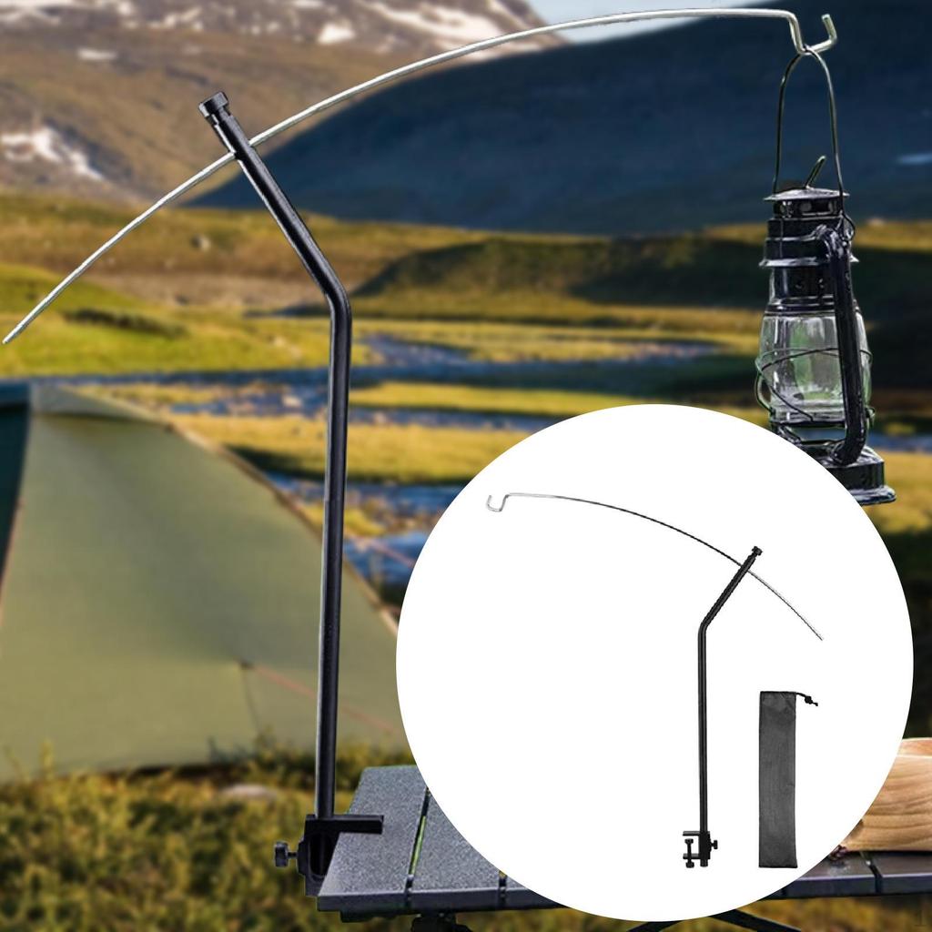 Camping Lantern Stand Lamp Hook Hanging Light Holder for Picnic