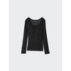 Uniqlo HeaT Tech Lip Bra U Neck T  Long Sleeve  exTra Warm
