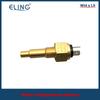 KUS Universal 52mm Water Temp Gauge 40-120℃ 25-120℃ 12V 24V for Auto Boat Red Yellow Light Temperature Sensor M10 M14 M16 M18