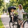 Rear Mounted RearMounted Bike Seat for Children ThreePoint Belt