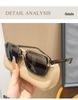 55112 New TR90 Polarized Women's Sunglasses: Japanese & Korean Style, Lightweight Small Square Frame