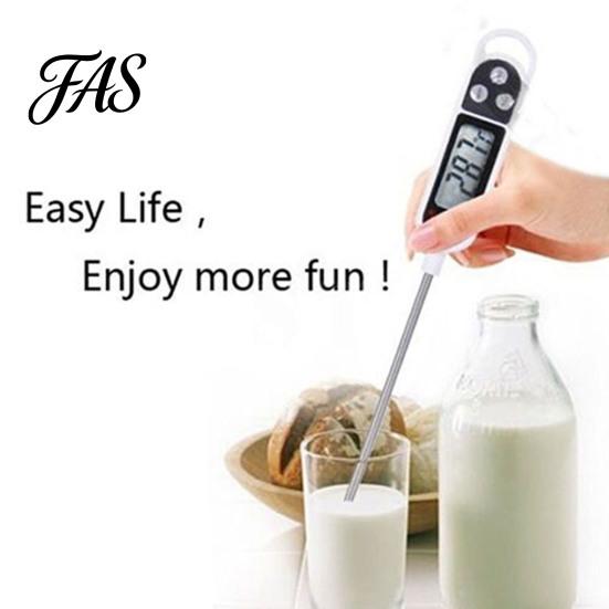 Digital Thermometer Probe Anti-rust Food Electronic Cookware Kitchen Temperature Meter for Tea Coffee BBQ