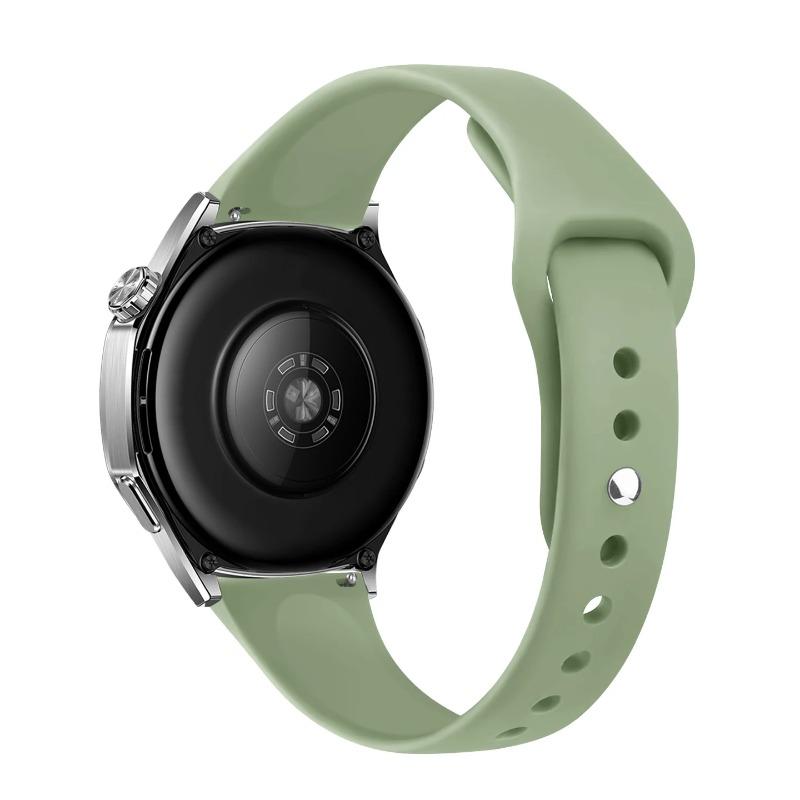 18mm 20mm 22mm Slim strap For Samsung Galaxy watch 7/6/5/pro/4 Silicone bracelet Huawei watch GT 4-2e-3-3 pro 46mm xiaomi watchbands