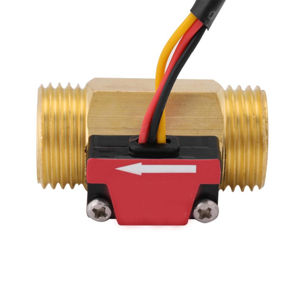 1-25L/min Flowmeter Magnetic Flow Switch Durable Hall Effect Sensor  Industrial