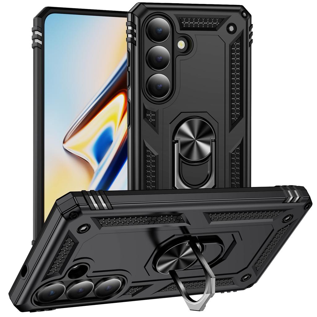 For Samsung Galaxy S26 Case PC + TPU Phone Cover with Kickstand