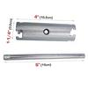 Double Ended Basket Strainer Wrench Sliding Handle Tube Wrench Heavy Duty Plumbing Wrench  Bathroom