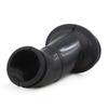X Autohaux Motorcycle Spare Parts Black Rubber Air Filter Connector Adapter Fits for CG125