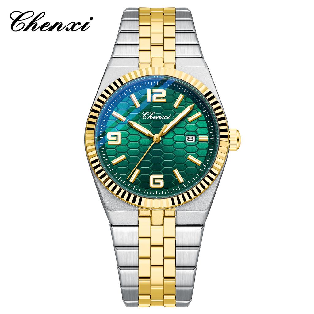 Couple Watch Luxury Quartz Watch Waterproof Watch Lover Gift Night Light Classic Date Week Clock His Her Watch