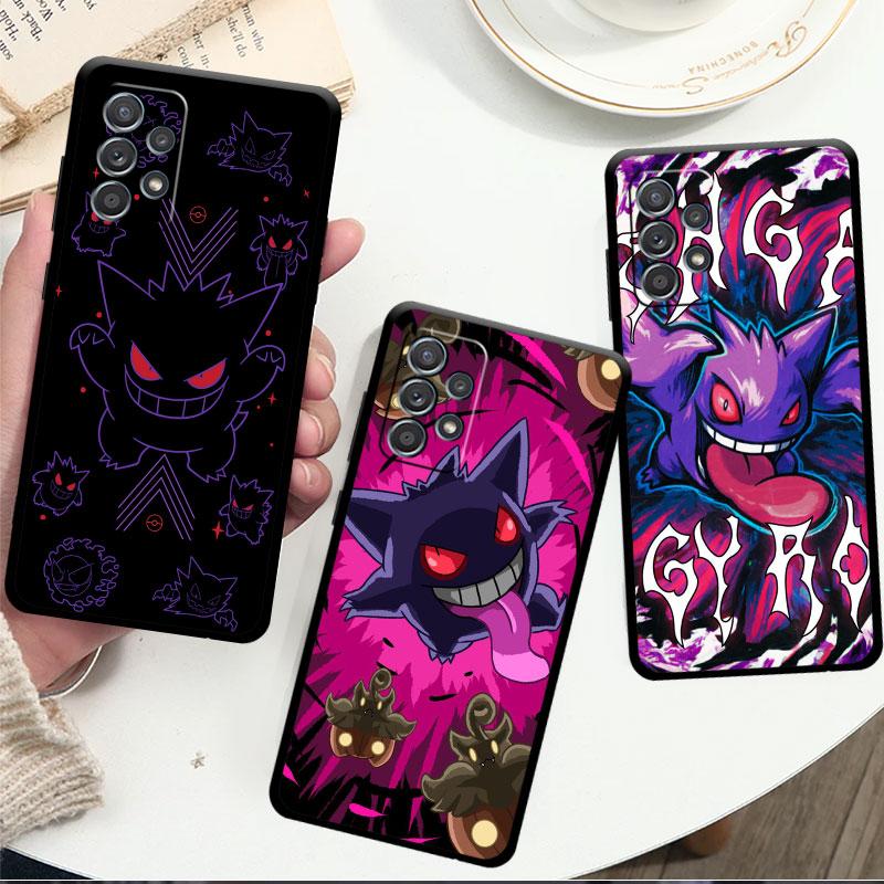Soft Case For Smaung Galaxy A52 A13 A53 A12 A51 A32 A21s A33 A22 A23 A31 A03 A72 A41 A11 A04 Phone Cover Pokemon Gengar Cool Sac