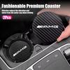 2Pcs Car Interior Coasters Car Silent Anti-noise Cup Pad For Mercedes Benz AMG W205 W204 W206 W213 W212 W211 W222 W221 W177 W176