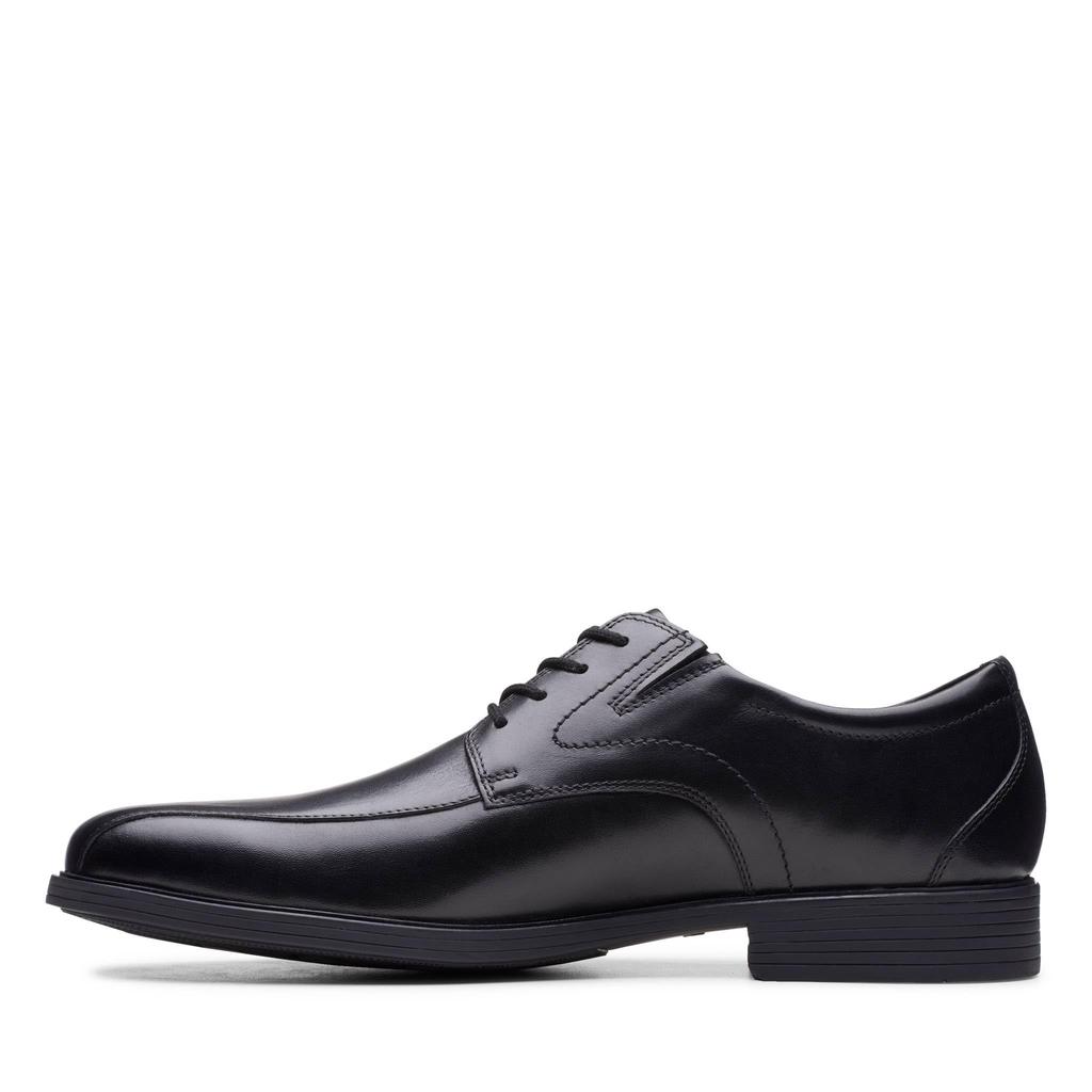 [Clarks] Business Shoes, Leather Shoes, Lightweight, Breathable, Comfortable, Wydon Pace, Men's, Black Leather, 28.0 cm