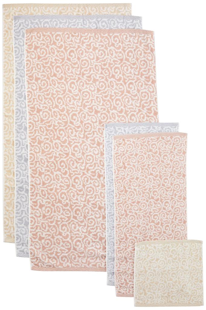 Conjunto de Toalhas Stylem Banho 2 Rosto 1 Lavabo Perfeito como Aniversário Casa Nova ou Celebração Elegante Feito em Imabari Japão IM7711 Takisada-Osaka Feito em Imabari