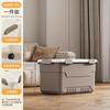 Eight-buckle Dust-proof Storage Box, Thickened Plastic, Large-capacity Household Clothing, Toy Sorting, Storage Box, Car Moving