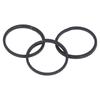 3Pcs Sealing Ring Set Rubber Sealing Gaskets Cam Adjuster Seals for 4 Cylinder Gasoline Engine