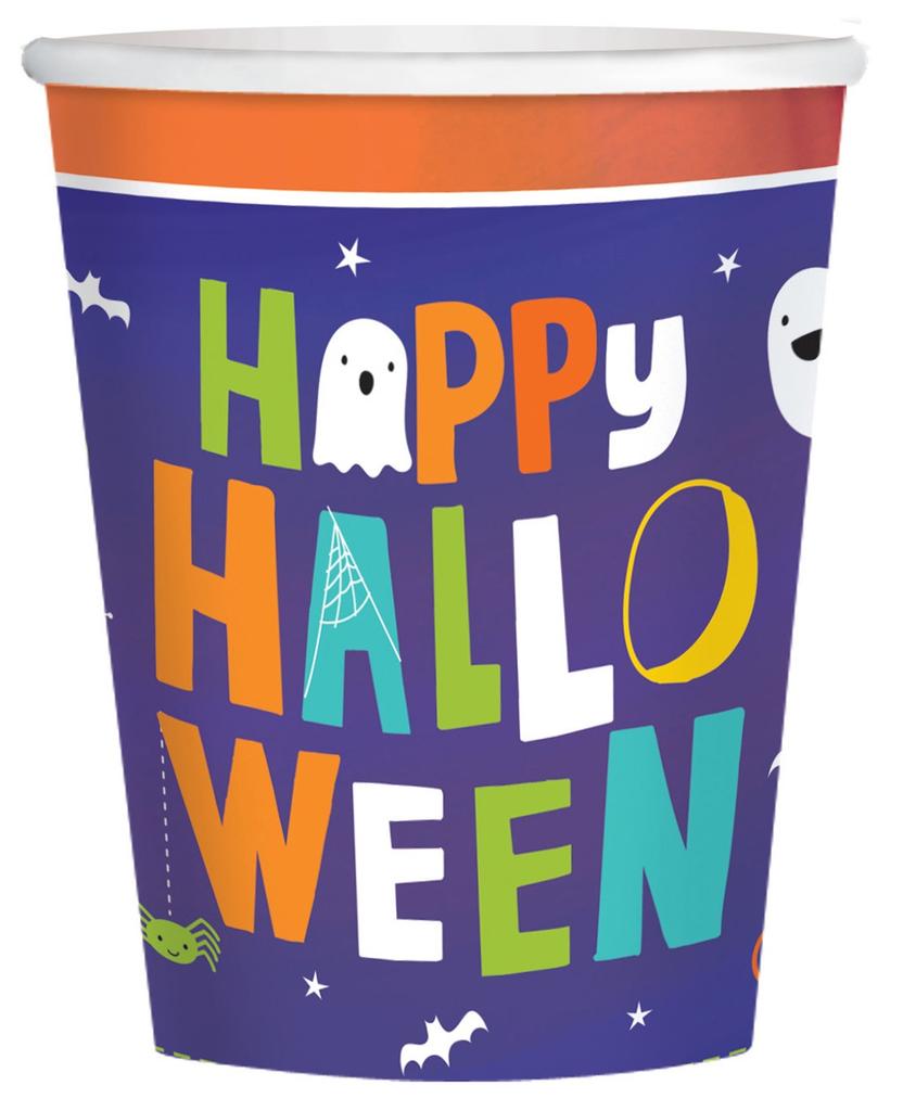 Kubeczki Papierowe Halloween 266Ml 8 Szt.