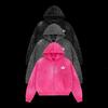 Unisex Long Sleeve Hooded Sweatshirt Allover Floral Print Loose Fit Casual Streetwear Black Gray Pink S-4XL