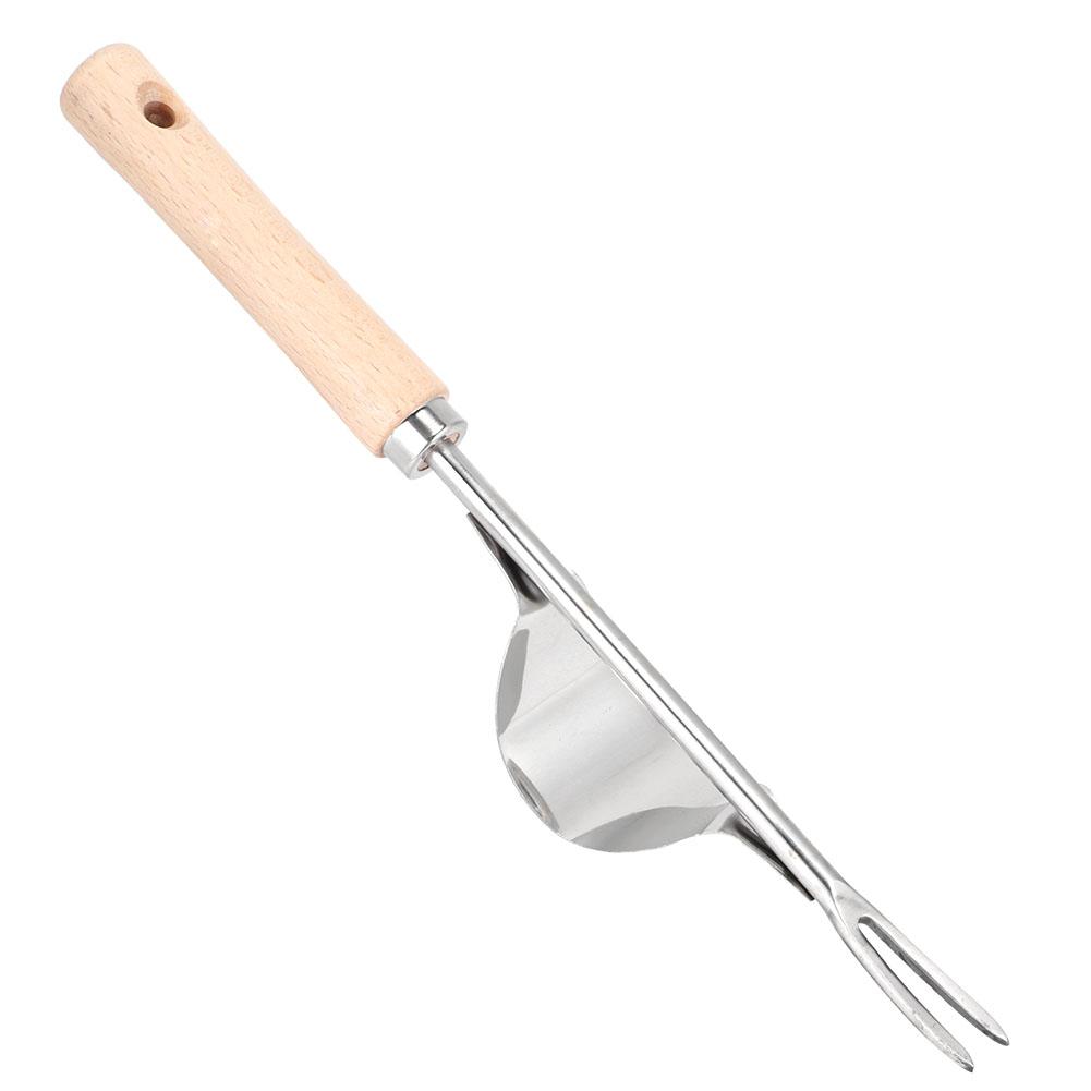 

Портативный инструмент для прополки из нержавеющей стали, садовый удалитель сорняков, инструмент для удаления корней чертополоха