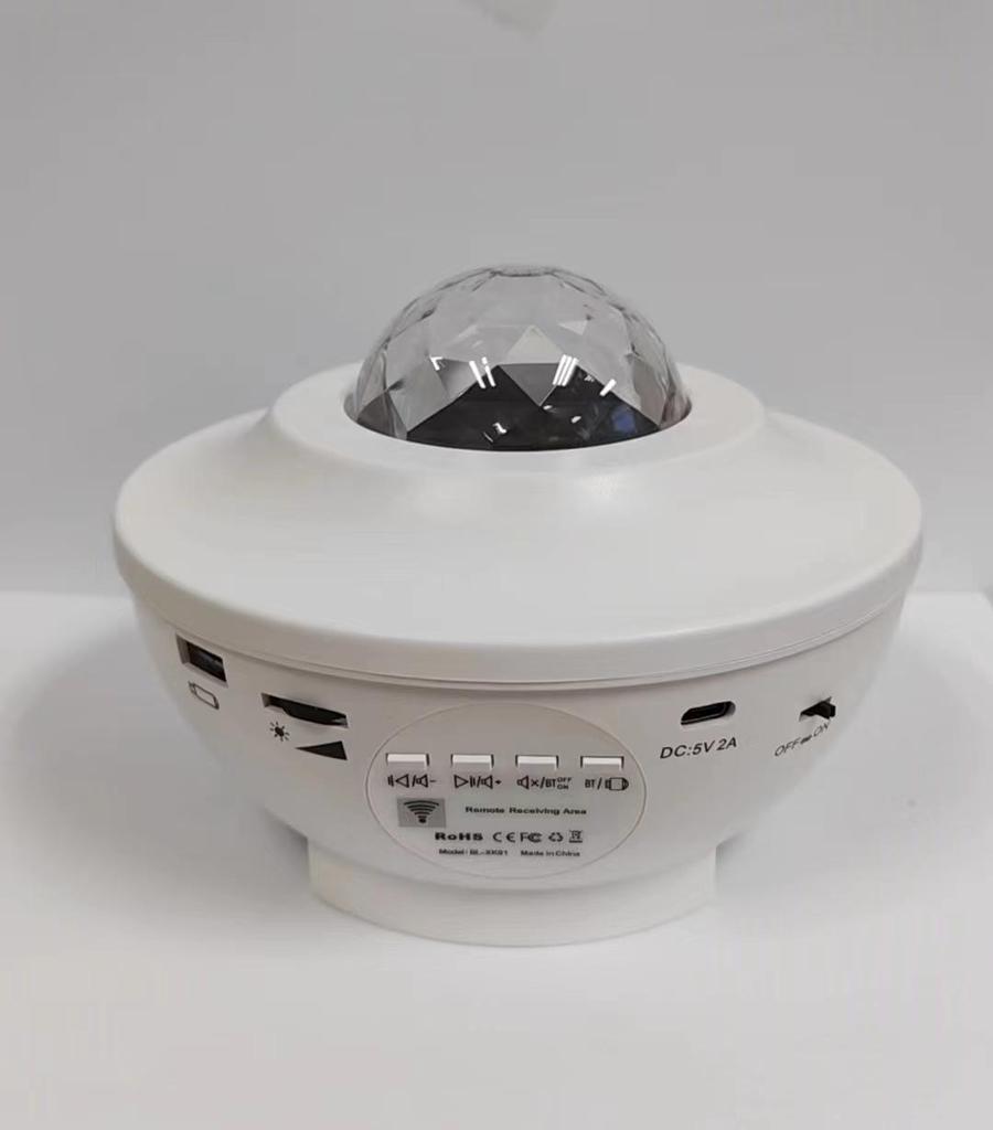 Bluetooth Starry Sky Projector Lamp with USB & Remote Control - Laser Night Light Show for Bedroom Atmosphere