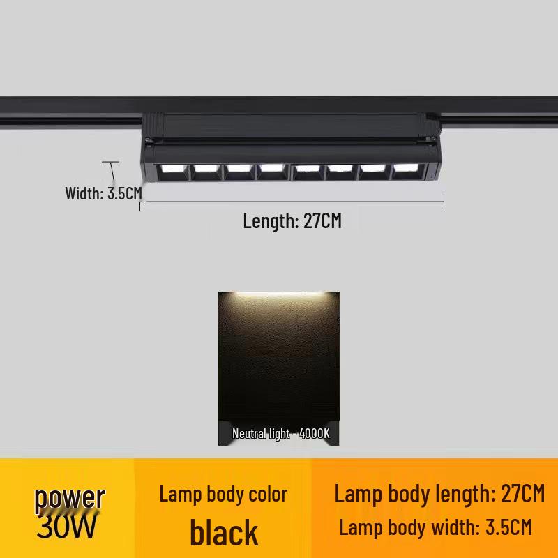 Anti-Glare LED Track Spotlight for Retail & Exhibitions
