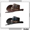 Chrome Crane Western Cowboy und CB296 Hut, Vintage, Outdoor, Stilvoll, Herren Damen, (Kaffee)