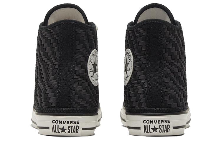 Men's Sneakers Converse Chuck Taylor All Star Hi Tonal Weaving Black Black/White/Black