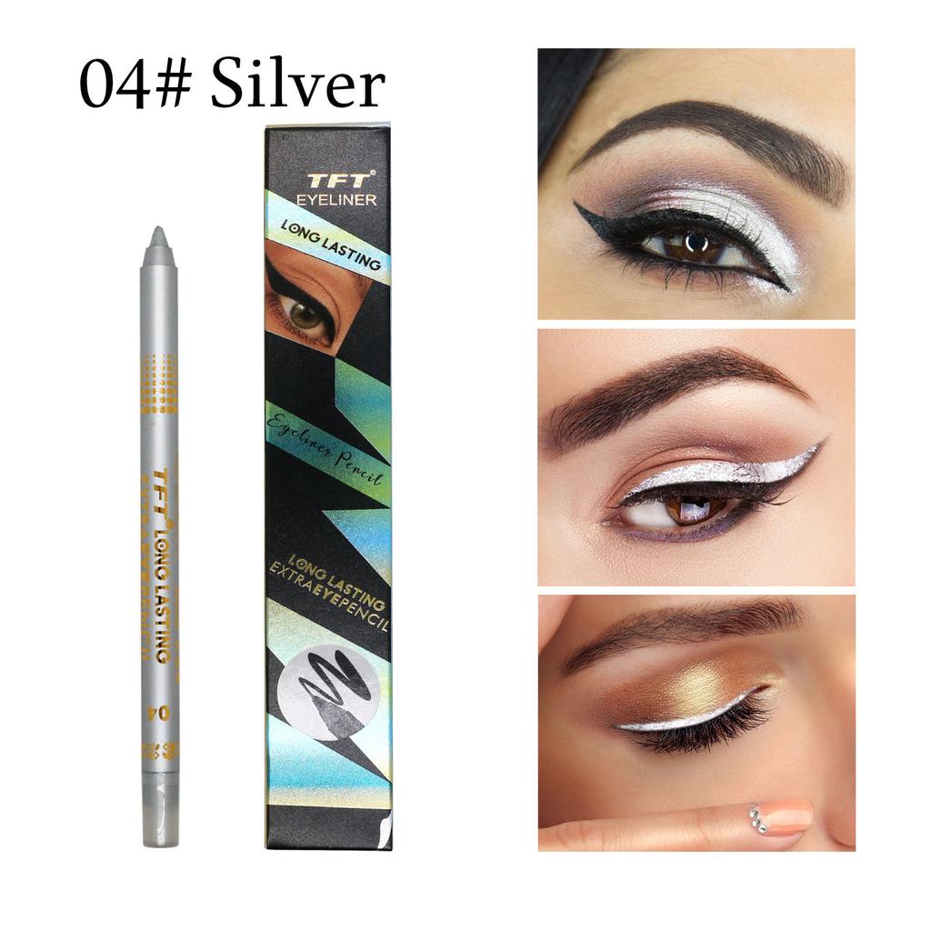 Wasserdichter, nicht verschmierender wasserdichter Eyeliner, schnell trocknender, permanenter Eyeliner für Damen, Make-up-Werkzeug