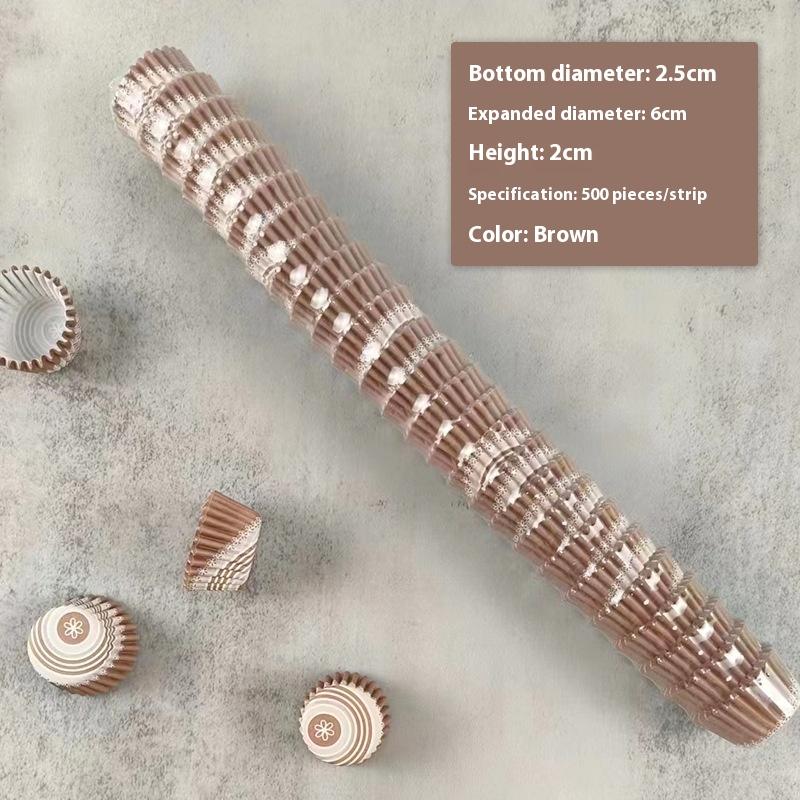 500 Stück Einweg-Muffin-Cupcake-Papierförmchen Cupcake-Förmchen Backen Muffin-Box Tassenförmchen Party-Tablett Kuchen-Dekorationswerkzeuge