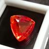 Natural Mexican Fire Opal Orange Trillion Cut 12-14 Ct Beautiful Gemstone