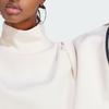 Adidas Originals Adicolor Neuclassics Sweater Three Stripes Color Block High Neck Loose Fit Sports Long Sleeve College Sweatshirt Women Sweater II8066