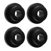 4PCS Handlebar Riser Bushings Replacement for Touring Electra Glide 1983 2025 Aluminium Alloy CNC Black Solid Handlebar