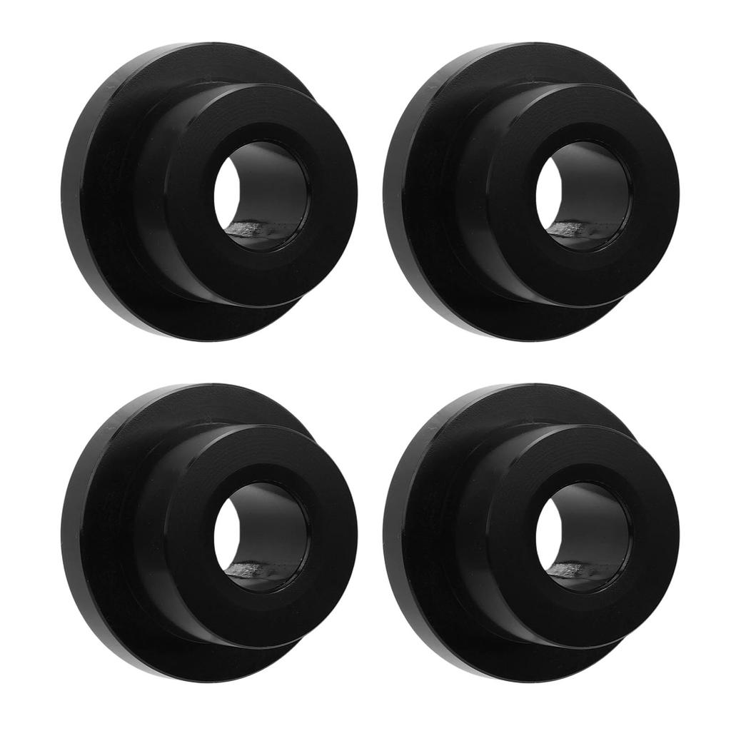 4PCS Handlebar Riser Bushings Replacement for Touring Electra Glide 1983 2025 Aluminium Alloy CNC Black Solid Handlebar