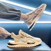 2025 Men's Breathable Summer Beach Sandals, Wear-Resistant Closed-Toe Sports Shoes for Teens