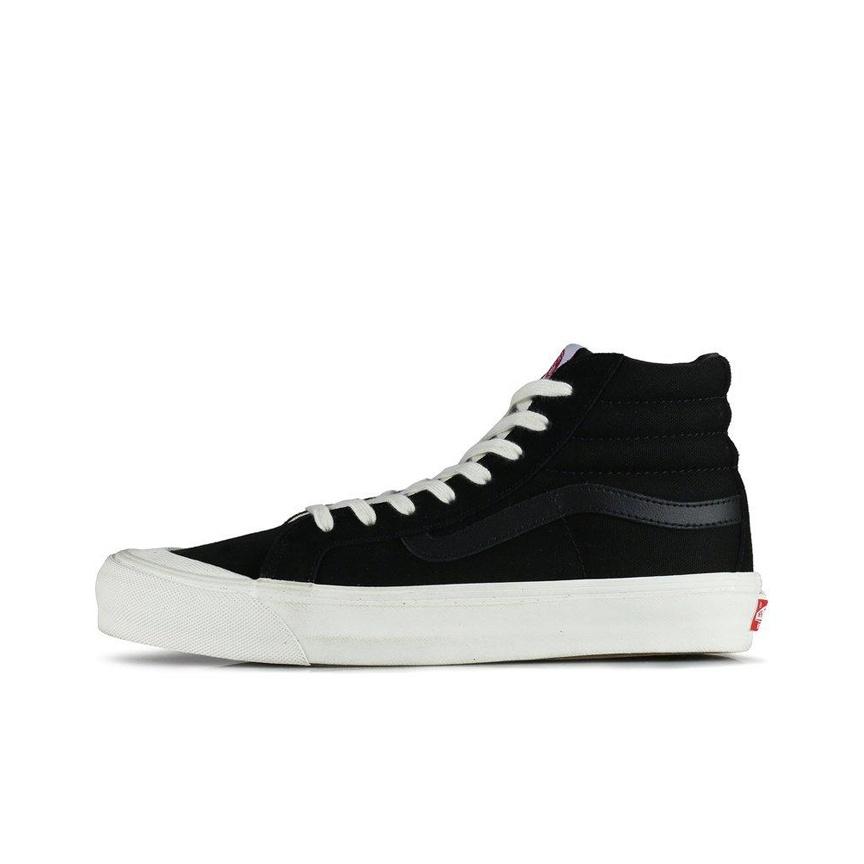 Vans Style 138 Comfortable Versatile High-Top Skate Shoes Unisex Sneakers Black White VN0A3DP9VQA1