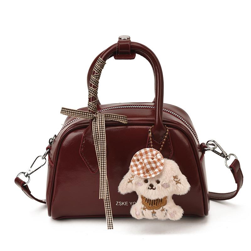 Pu Pillow Bag For Women Small Crossbody Fashion Trendy For Daily Use