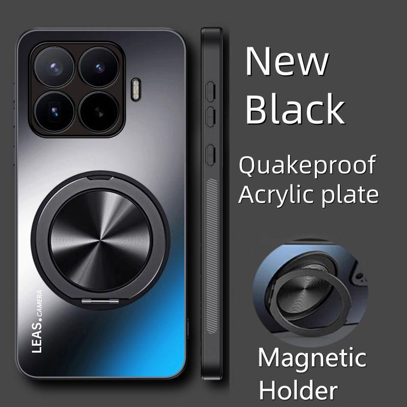 For Xiaomi Mi 17T Pro Case Hard Matte With Ring Stand Magnetic Protective Back Cover Case For Xiaomi Mi 17T 15T 14T Pro Shell