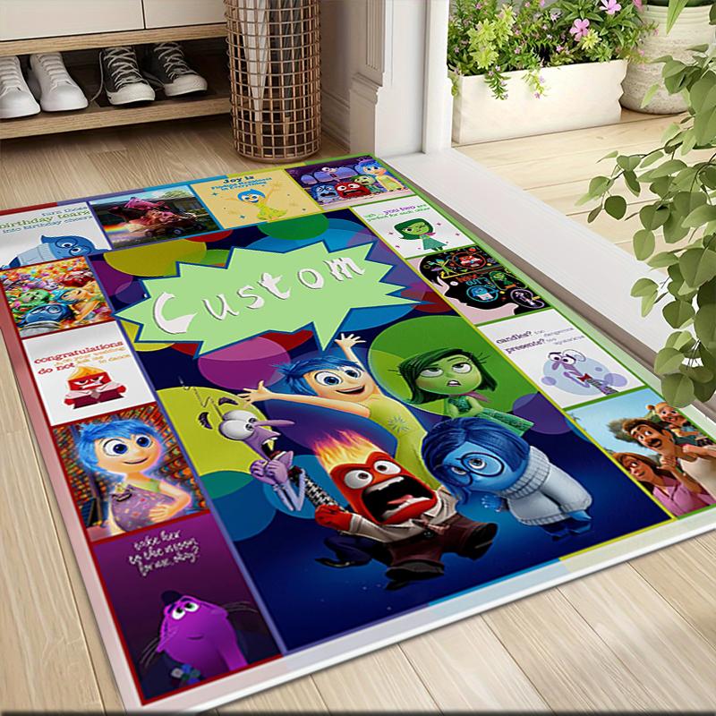 Custom Name "Aladdin's Magical Adventure" Carpet Rug Customizable Soft Washable Anti-Slip Home Living Room Sofa Mats Personalized Rug. 0909187