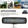 1/2 Set 18W 6-LED Off-Road Light Bar - Waterproof