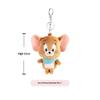 Hot Sell Hugkis Tom And Jerry Plush Toy Cute Tom Cat  Funny Keychain Animal Bag Cartoon And Animation Pendant Doll Gift
