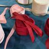 Premium Heart Shaped Velvet Ring Box Anti-Fall Diamond Jewelry Packaging Holder for Proposal Wedding Bridal Gift