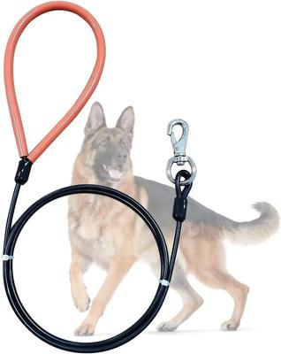 Waterproof Dog Leash for Training, Long PVC Pet Leashes, Chew Proof Lead for Training Beach Yard, Camping and Outdoors